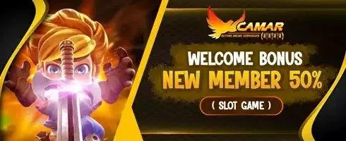 Bonus Selamat Datang Member Baru 100% promotion banner